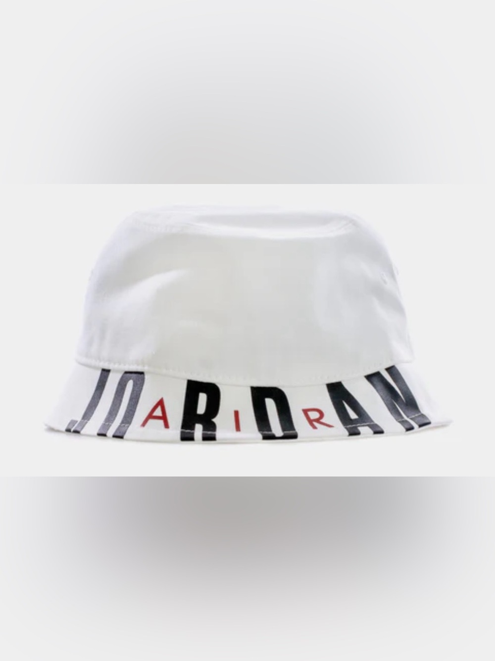 NWOT Nike Air Jordan White Toddler Bucket Hat W/ Chin Strap (Toddler) - Picture 1 of 4